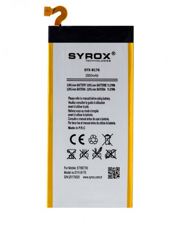 Syrox Samsung Galaxy E7 (E700) Batarya 2950 mAh B176