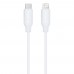 Syrox C115 Type-C to Lightning Data/Şarj Kablosu 2mt 3.0A PD 20W Beyaz
