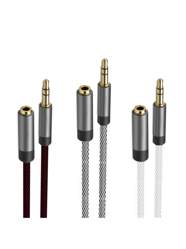 Tiger AUX Kablo 3.5mm Male to 3.5mm Female 1mt TAX-201…