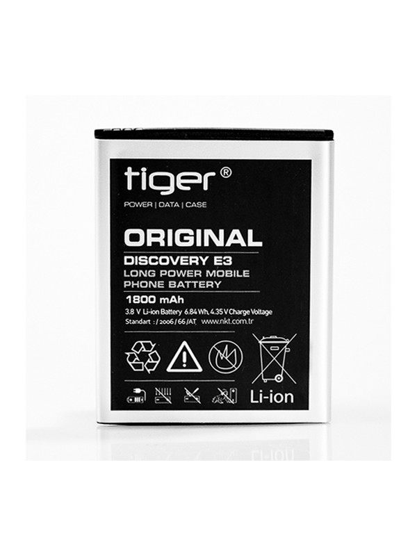 Tiger General Mobile Discovery E3 Batarya 1800 mAh…