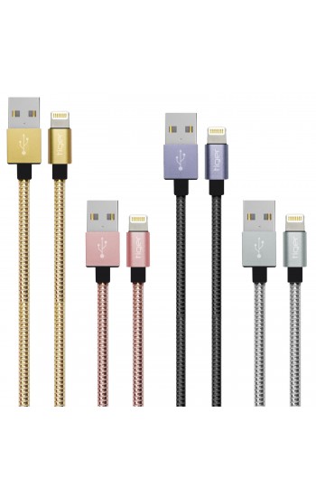 Tiger Lightning 3.0A 1mt Metal Hızlı Şarj USB Kablo TUC-A91…