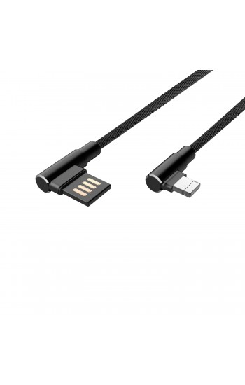 Tiger Lightning Hızlı Şarj ve Data Kablosu 3A Siyah  FT-UCA101…