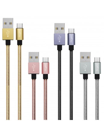 Tiger Micro USB 3.0A 1mt Metal Hızlı Şarj USB Kablo TUC-A91