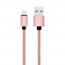 Tiger Micro USB 3.0A 1mt Örgü-Halat Hızlı Şarj USB Kablo TUC-A86