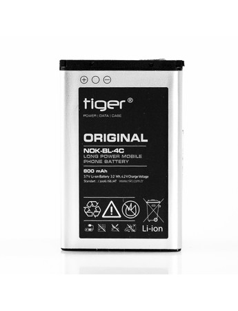 Tiger Nokia BL-4C Batarya 800 mAh