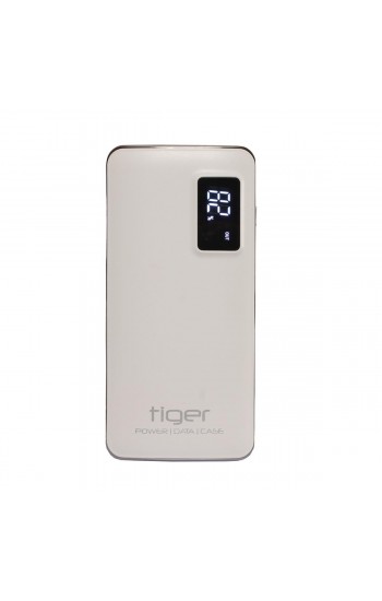 Tiger Powerbank Ekranlı Metal Kasa RW-P31D 12000 mAh Beyaz…