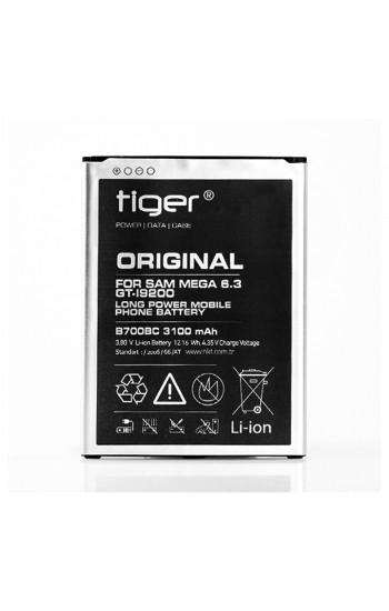 Tiger Samsung Galaxy Mega (I9200) B700BC Batarya 3100 mAh…