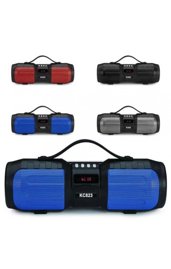Tonex KC823 Bluetooth Speaker Kablosuz Hoparlör FM/USB/BT/SD/AUX…