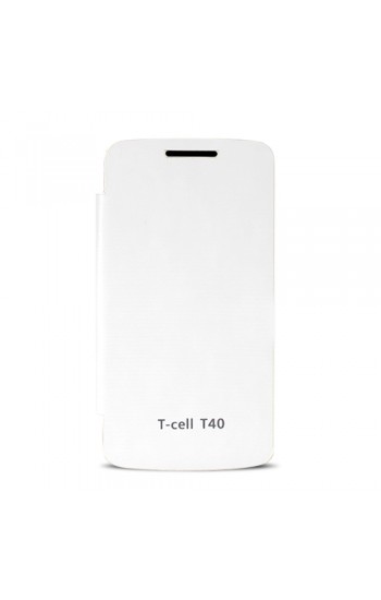 Turkcell T40 Flip Cover Kılıf  Beyaz…