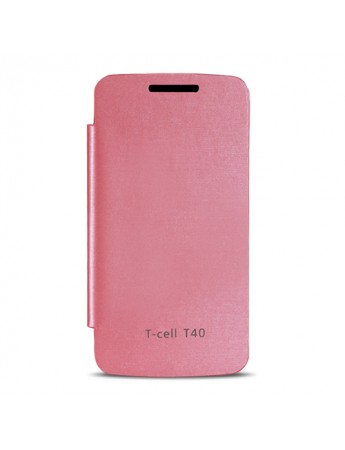Turkcell T40 Flip Cover Kılıf  Pembe