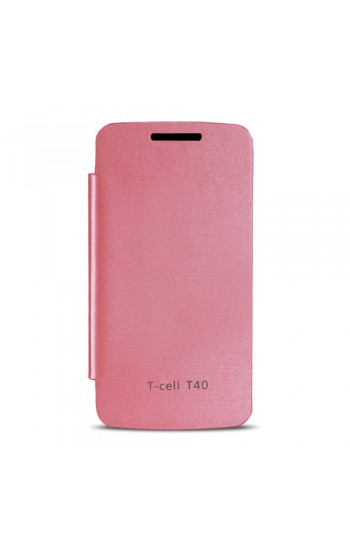 Turkcell T40 Flip Cover Kılıf  Pembe…