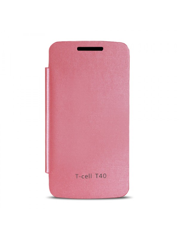 Turkcell T40 Flip Cover Kılıf  Pembe…