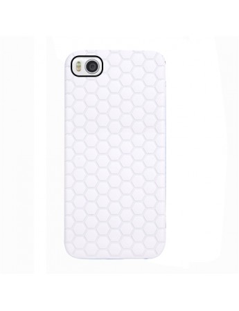 Turkcell T60 TPU Beehive Serisi Arka Kapak Beyaz