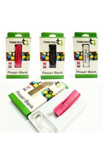 TweeTech PowerBank Taşınabilir Yedek Batarya 2600 mAh Mavi…