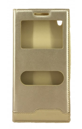 Vestel Venus 5530 Gizli Mıknatıslı Pencereli Magnum Kılıf Gold…