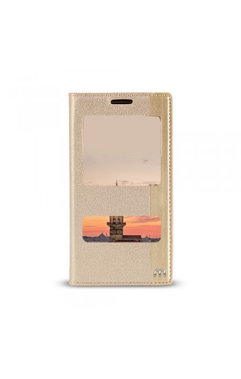 Vestel Venus V3 5010 Gizli Mıknatıslı Pencereli Magnum Kılıf Gold…