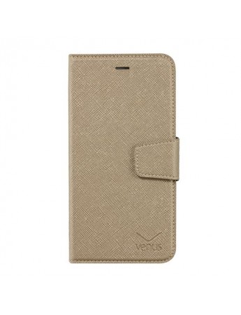 Vestel Venus V3 5010 Orijinal Cüzdanlı Kılıf Gold