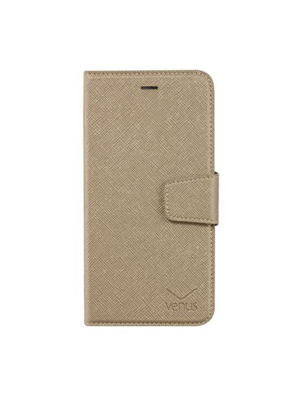 Vestel Venus V3 5010 Orijinal Cüzdanlı Kılıf Gold