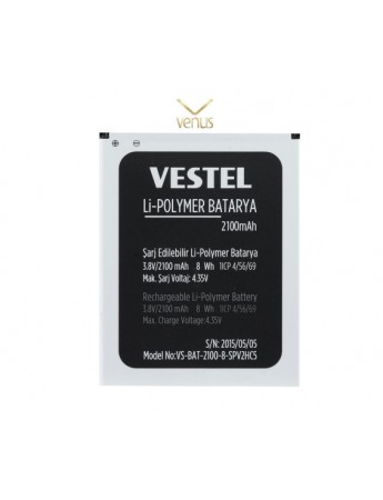 Vestel Venus V3 5040 Batarya 2100 mAh