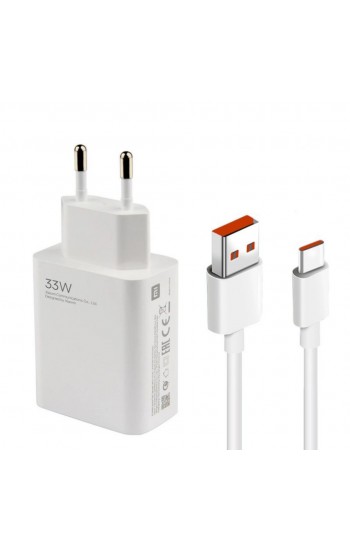 Xiaomi Power Adapter 33W 3A Şarj Aleti ve Type-C Kablo Set…