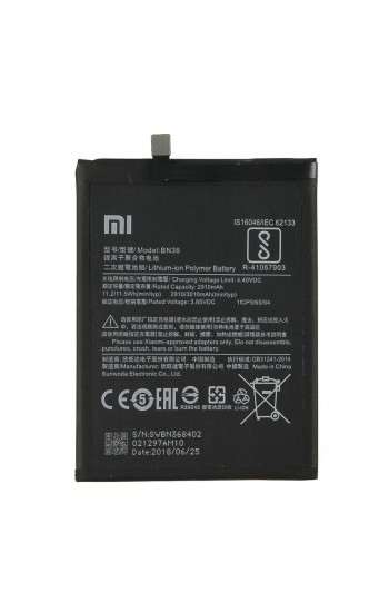 Xiaomi Mi A2 Batarya BN36 3010 mAh…