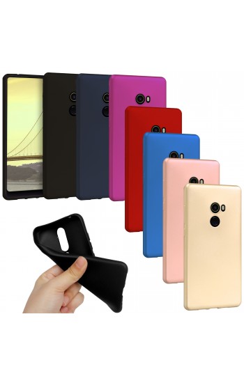 Xiaomi Mi Mix 2 Kılıf FitCase PremiumS Silikon Arka Kapak…