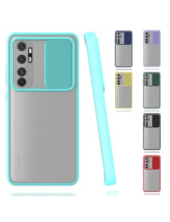 Xiaomi Mi Note 10 Lite Kılıf Palm Kamera Koruma Kapaklı Silikon