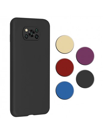Xiaomi Poco X3 NFC Kılıf FitCase PremiumS Silikon Arka Kapak