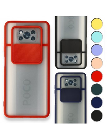Xiaomi Poco X3 Pro Kılıf Palm Kamera Koruma Kapaklı Silikon