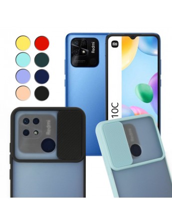 Xiaomi Redmi 10C / Poco C40 Kılıf Palm Kamera Koruma Kapaklı Silikon