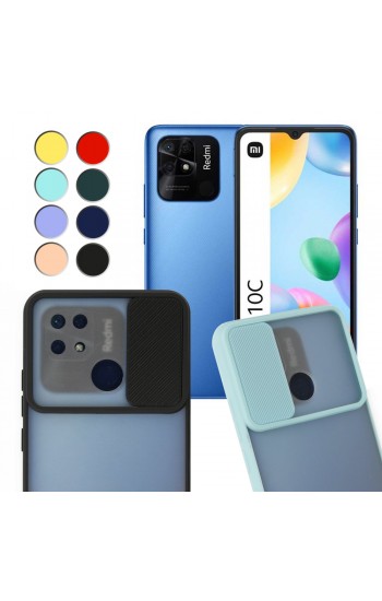 Xiaomi Redmi 10C / Poco C40 Kılıf Palm Kamera Koruma Kapaklı Silikon…