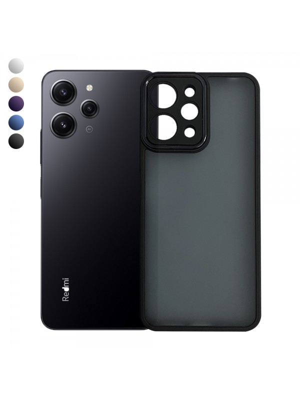 Xiaomi Redmi 12 Kılıf Freya Lazer Lens Kamera Çerçeveli Silikon Kapak…