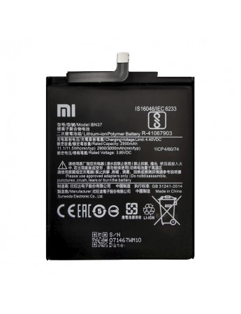 Xiaomi Redmi 6 / 6A Batarya BN37 3000 mAh