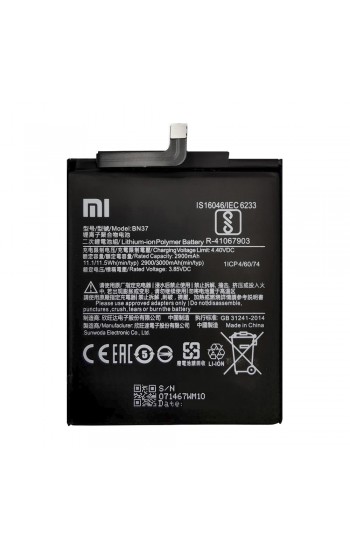 Xiaomi Redmi 6 / 6A Batarya BN37 3000 mAh…