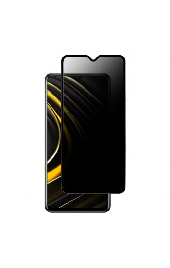 Xiaomi Redmi 9T Hayalet Privacy Gizli Cam Ekran Koruyucu Siyah…