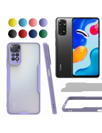 Xiaomi Redmi Note 11 / 11S Kılıf Platin Matte Silikon Arka Kapak