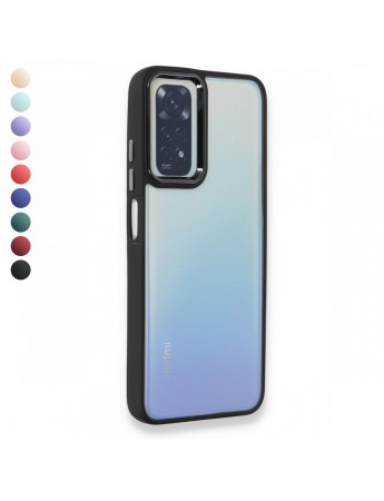 Xiaomi Redmi Note 11 Pro 5G Kılıf Luna Lens Kamera Çerçeveli Silikon Kapak
