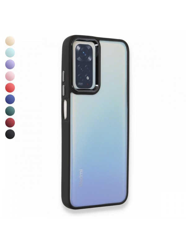 Xiaomi Redmi Note 11 Pro 5G Kılıf Luna Lens Kamera Çerçeveli Silik…