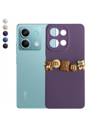 Xiaomi Redmi Note 13 5G Kılıf 3D M Bear Kamera Korumalı Silikon Kapak