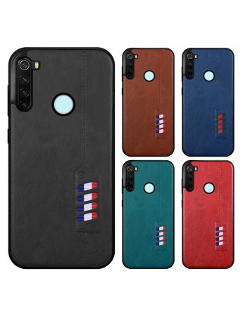 Xiaomi Redmi Note 8 Kılıf Busy Deri Arka Kapak