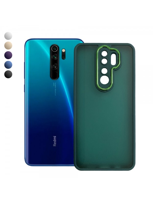 Xiaomi Redmi Note 8 Pro Kılıf Freya Lazer Lens Kamera Çerçeveli Si…