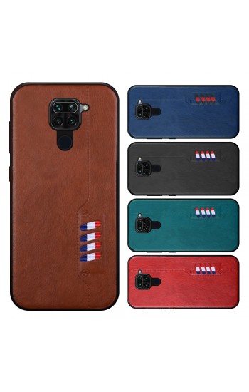 Xiaomi Redmi Note 9 Kılıf Busy Deri Arka Kapak…
