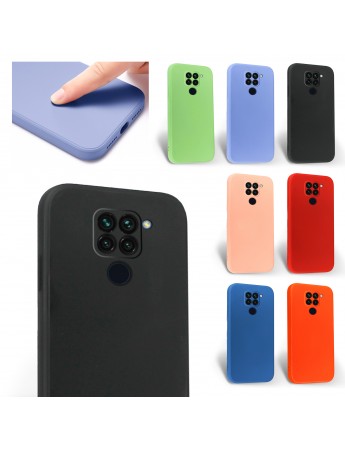 Xiaomi Redmi Note 9 Kılıf Kamera Korumalı Lansman Silikon Kapak